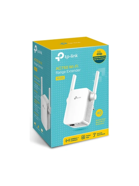TP-LINK RE205 AC750 Range Extender - 4