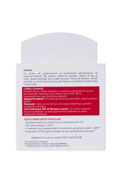 Loreal Paris Revitalift Gündüz Spf30 - Resim 5