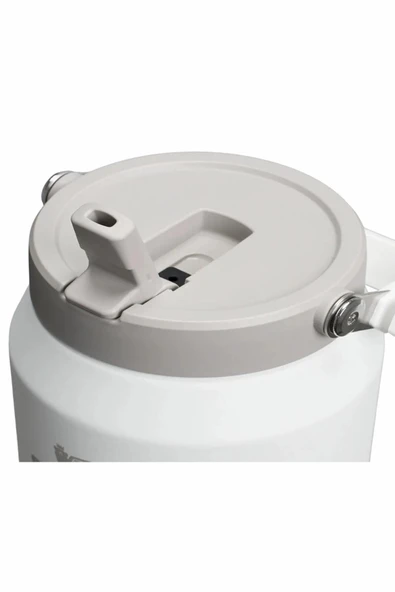 Stanley The IceFlow™ Flip Straw 2.0 Jug Su Termosu 1.90L / 64oz Buz Beyaz 10-13085-037 - 5
