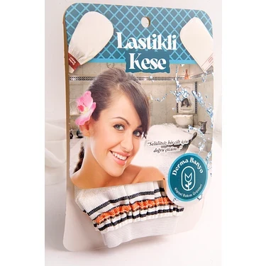 Derma Banyo Krep Lastikli Kese ürün görseli