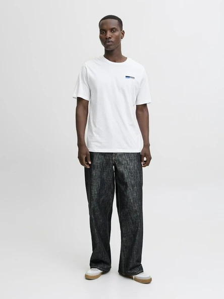 Jack Jones Corp Logo Erkek Tişört 12277925 - Resim 2