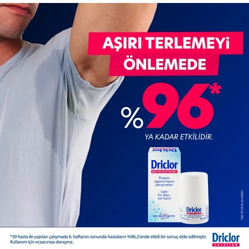 Driclor Roll-On 20 ml - Resim 2
