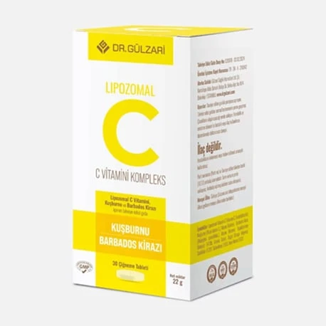 Dr. Gülzari C Kompleks 30 Çiğneme Tableti ürün görseli
