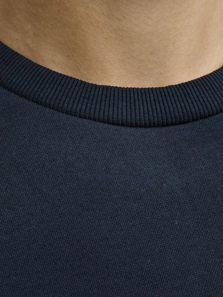 Jack Jones Makota Bisiklet Yala Regular Fit Erkek Sweat 12278601 - Resim 7