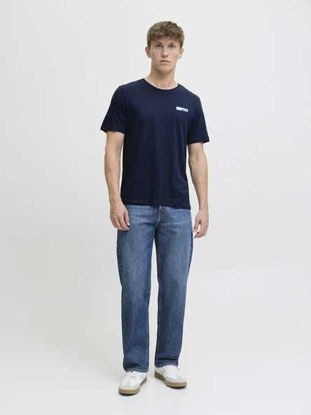 Jack Jones Corp Logo Erkek Tişört 12277925 - Resim 2