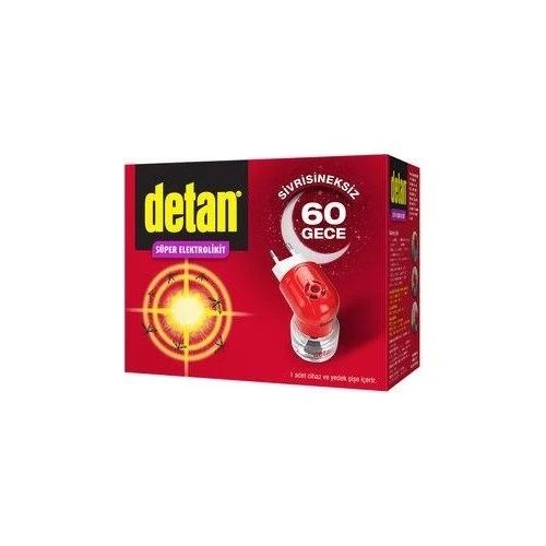 Detan 60 Gece Süper Elektrolikit Cihaz + Yedek ürün görseli