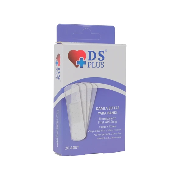 Şeffaf Yarabandı 20 Li Dsplus ürün görseli