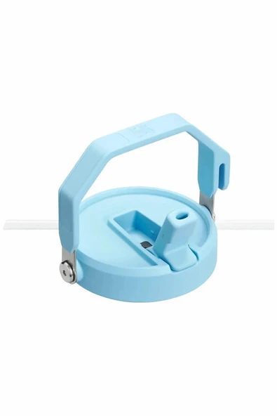 Stanley The Ice Flow Flip Straw 2.0 Su Termosu 1.9 LT / 64oz Mavi 10-13085-039 - Resim 5