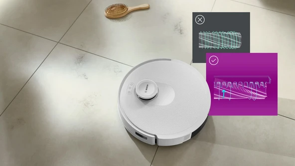 Bosch BCRC1W Spotless Akıllı Robot Süpürge - 3