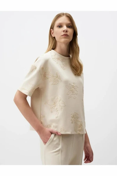 Jimmy Key Kadın Tişört 4WW441183 - Resim 9