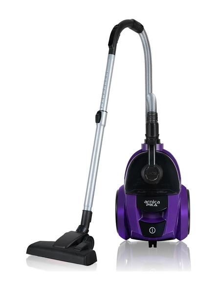 Arnica Pika ET14410 Toz Torbasız Elektrikli Süpürge - Mor - Resim 2