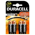 Duracell AA Kalem Pil 4lü ürün görseli