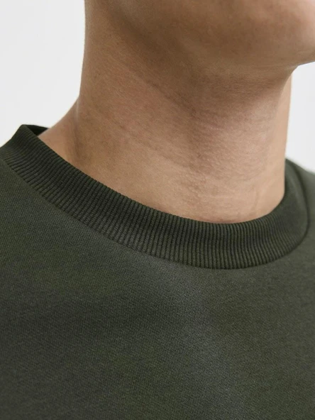 Jack Jones Brandy Regular Fit Erkek Sweat 12279256 - Resim 6