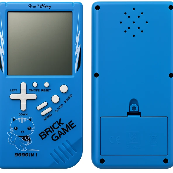 9999 in 1 Brain Game  Renkli Retro El Oyun Konsolu Oyun       Makinesi - 5