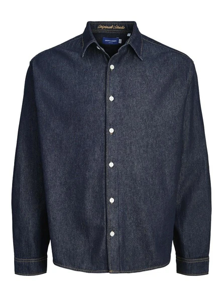 Jack Jones Norrebro Denim Loose Fit Erkek Jean Gömlek 12282775 - 5