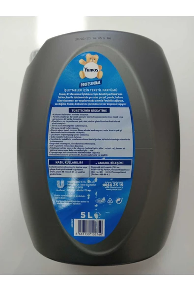 Yumoş Unilever Lilyum Kokulu Oda ve Mekan Parfümü 5 Litre - 2