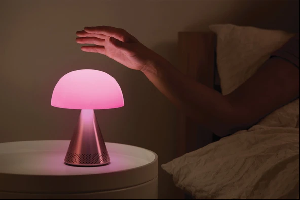 Lexon Mina L Led Lamba ve  Bluetooth Hoparlör Alüminyum - Resim 8