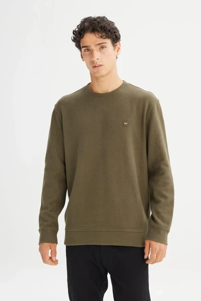 Wrangler Erkek Selanik Sweatshirt MW242262801 ürün görseli 1