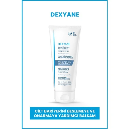 Ducray Dexyane Anti-Scratching Emollient Balm 200 ml ürün görseli