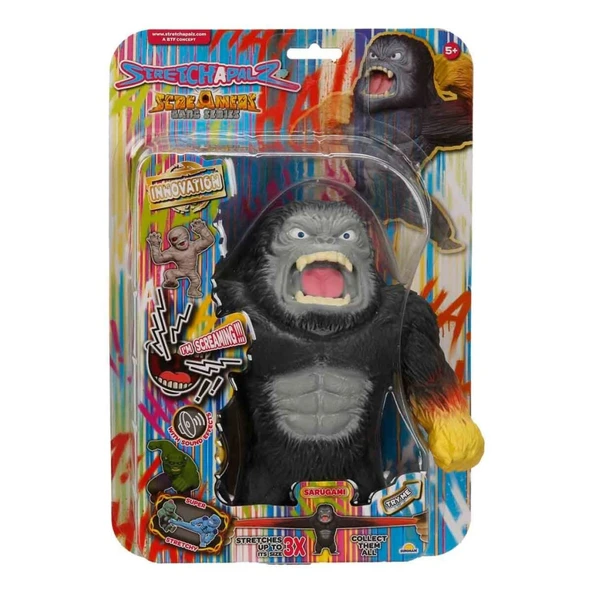 Stretchapalz Screamers Figürler Serisi - Sarugami - 3
