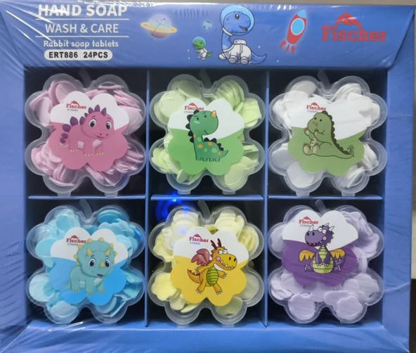 Parfümlü, Tek Kullanımlık Taşınabilir Sihirli El Sabunu 24 Lü Kutu ürün görseli