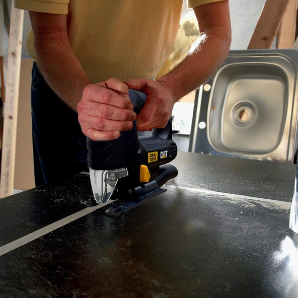 CAT DX5310 550Watt Profesyonel Devir Ayarlı Dekupaj Testere + DA06901 10 Parça Testere Ucu - 5