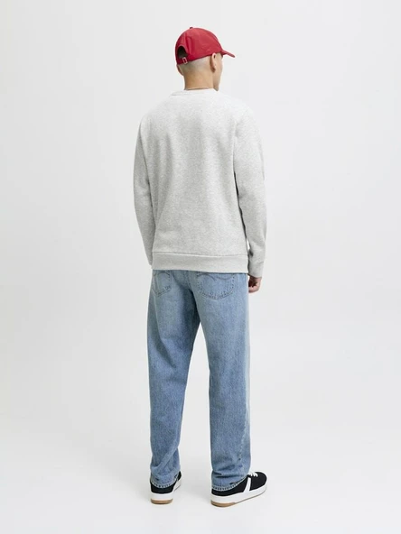 Jack Jones Makota Bisiklet Yala Regular Fit Erkek Sweat 12278601 - Resim 4