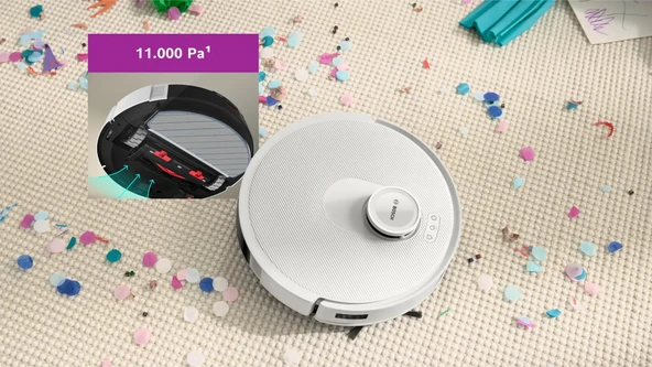 Bosch BCRC1W Spotless Akıllı Robot Süpürge - 4