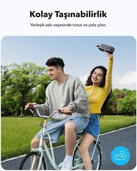 Anker Soundcore Motion 100 Bluetooth Hoparlör - Mavi - A3133 - 3