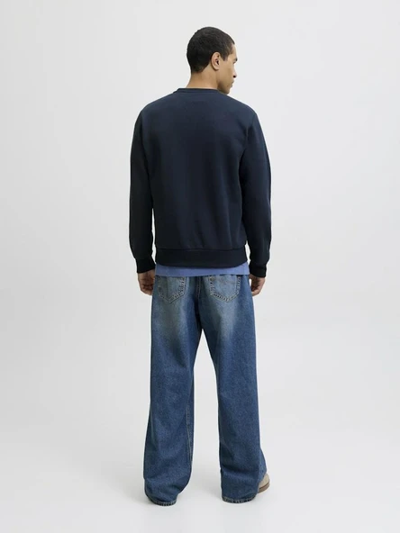 Jack Jones Makota Bisiklet Yala Regular Fit Erkek Sweat 12278601 - Resim 3