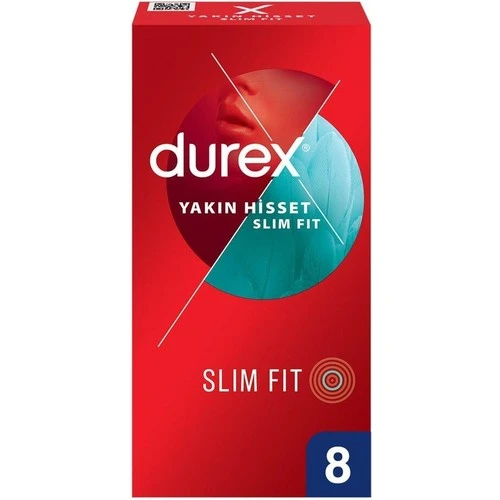 Durex Yakın Hisset Slim Fit 8li ürün görseli