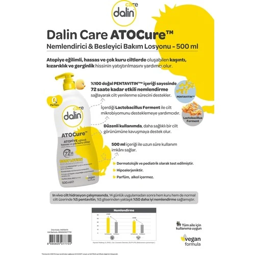Dalin Atocure Losyon 500 ml - Resim 2