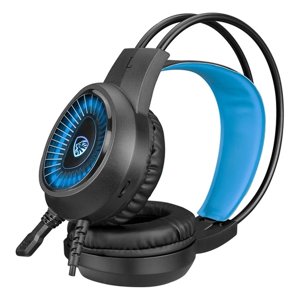 <![CDATA[Hytech HY-G1 LEGEND Mavi 3,5mm Gaming Oyuncu Mikrofonlu Kulaklık]]> - 4