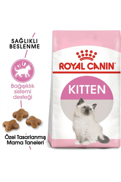 Kitten Yavru Kediler Için Kuru Kedi Maması 10 kg - Resim 2