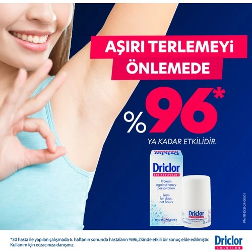Driclor Roll-On 20 ml - Resim 4