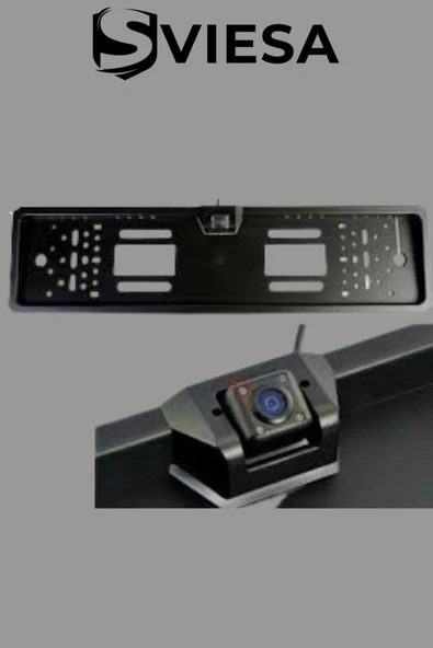 Gece Görüş Kameralı Plaka Altlık Universal Plakalık Kamera - 2