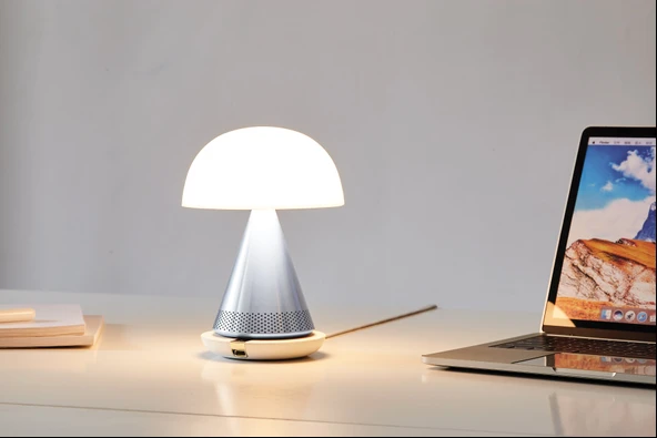 Lexon Mina L Led Lamba ve  Bluetooth Hoparlör Alüminyum - Resim 7