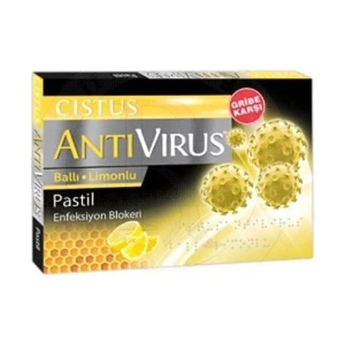 Cıstus Antıvırus Ballı Lımonlu Pastıl ürün görseli 1