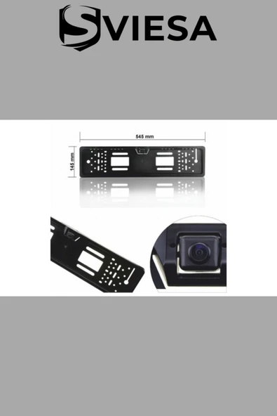 Gece Görüş Kameralı Plaka Altlık Universal Plakalık Kamera - 3