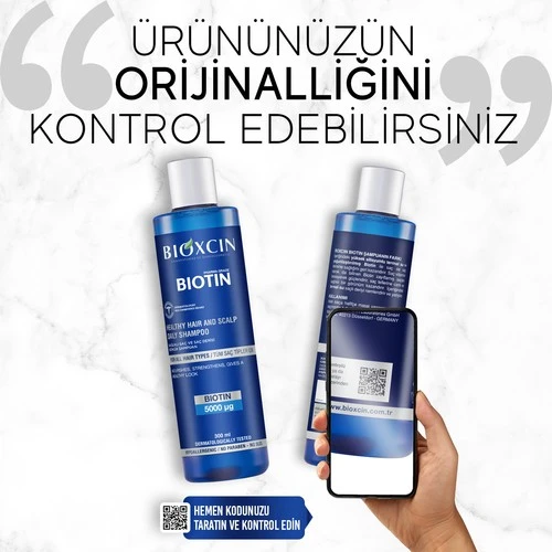 Bioxcin Biotin Günlük Şampuan 300 ml - Tüm Saç Tipleri - Resim 3