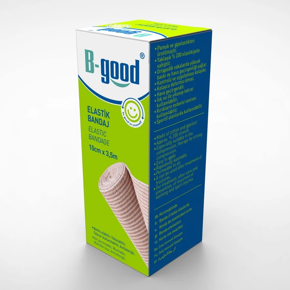 B-Good Elastik Bandaj 10cm x 3,5m ürün görseli