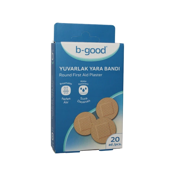 B-Good Yuvarlak Yara Bandı 20li ürün görseli