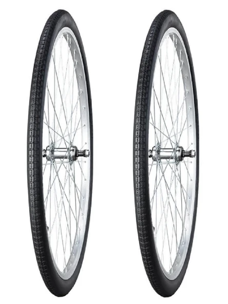 IRC 28 Jant 28x1.3/8 NDA Bisiklet Dış Lastiği X 2 Adet + İç Lastik Seti ürün görseli 1