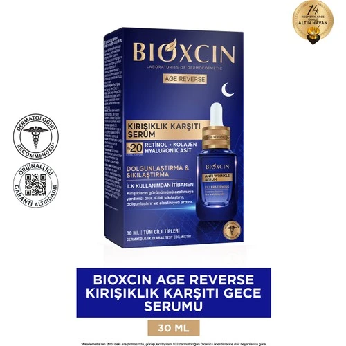 Bioxcin Age Reverse Kırışıklık Karşıtı Serum 30 ml - Resim 2