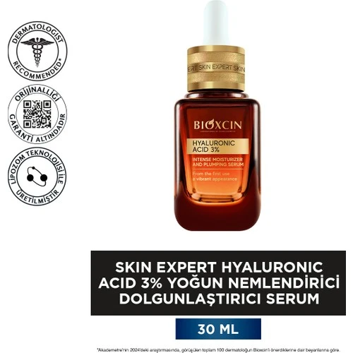 Bioxcin Hyaluronic Acid %3 Yoğun Nemlendirici Dolgunlaştırıcı Serum 30 ml - Resim 2