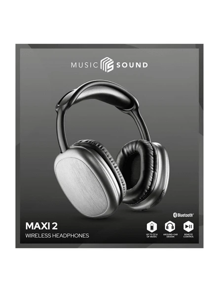 Cellularline Music Sound 2 Maxi Bluetooth Kulak Üstü Kulaklık Siyah - 2