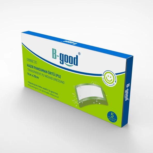 B-Good Hazır Pansuman Örtü 9 cm x 20 cm 5li ürün görseli 1