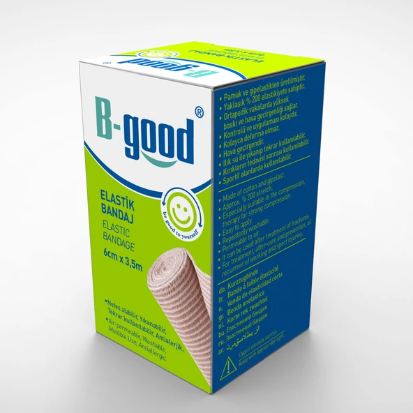 B-Good Elastik Bandaj 6cm x 3,5m ürün görseli