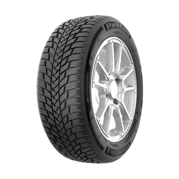 Petlas Snowmaster 2 195/55R16 87H M+S 3PMSF Kış Lastiği (Üretim Tarihi: 2025)