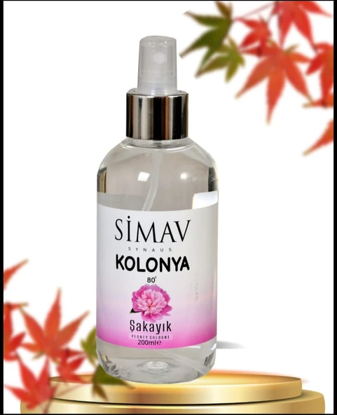 SİMAV  Şakayık Sprey Kolonya 200 ml - 1